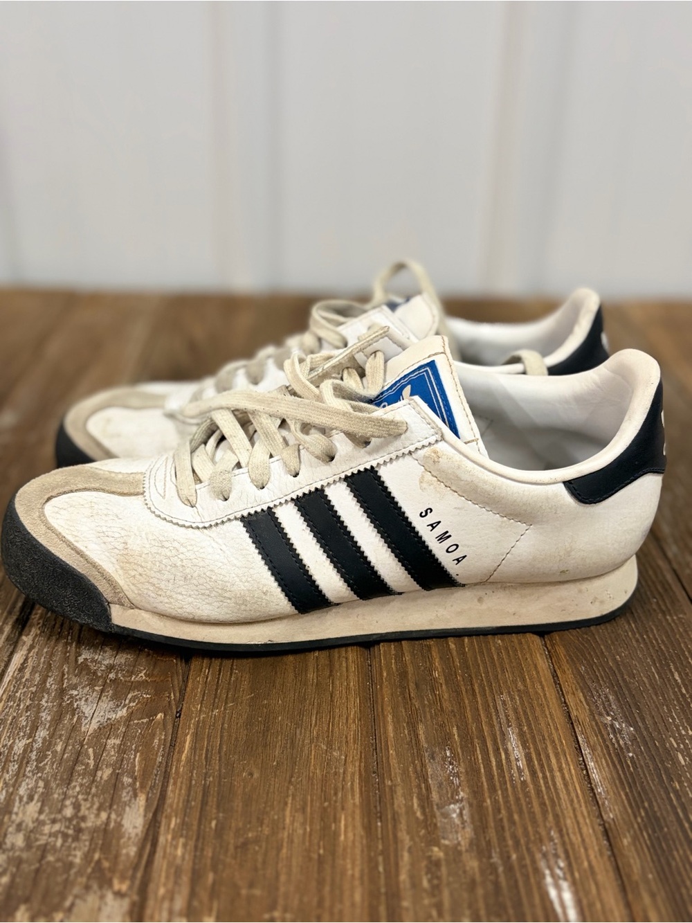 Adidas Men's White Samba Sneakers